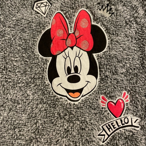 Disney Minnie Mouse Gray 3 Piece Shirt/Pants/Jacket Set - Size Toddler 3T - Picture 5 of 11